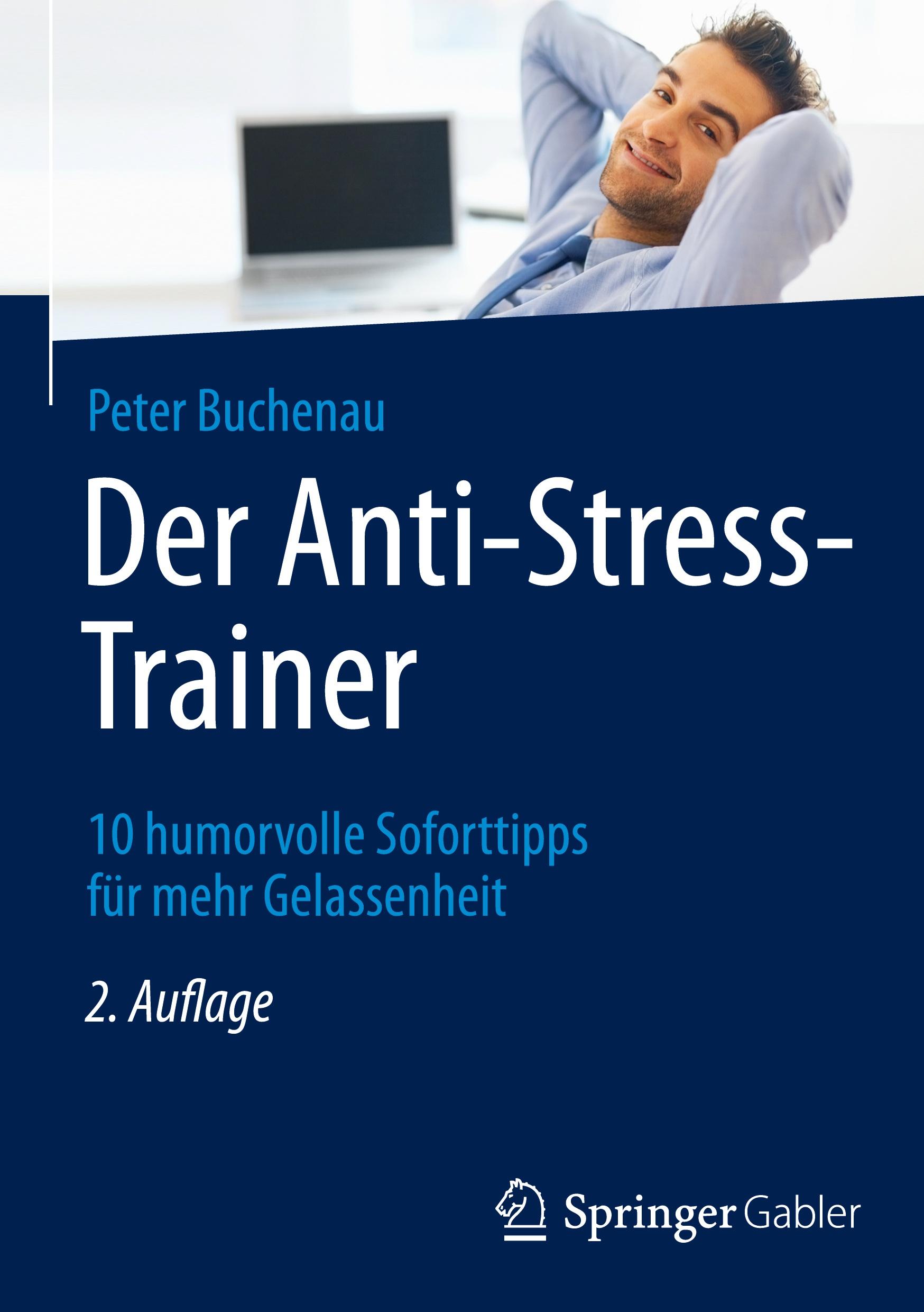 Vorderes Coverbild Der Anti-Stress-Trainer