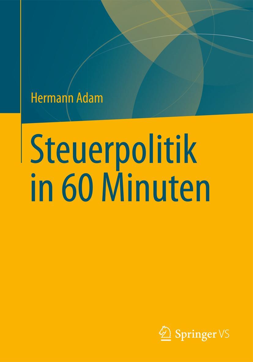 Vorderes Coverbild Steuerpolitik in 60 Minuten