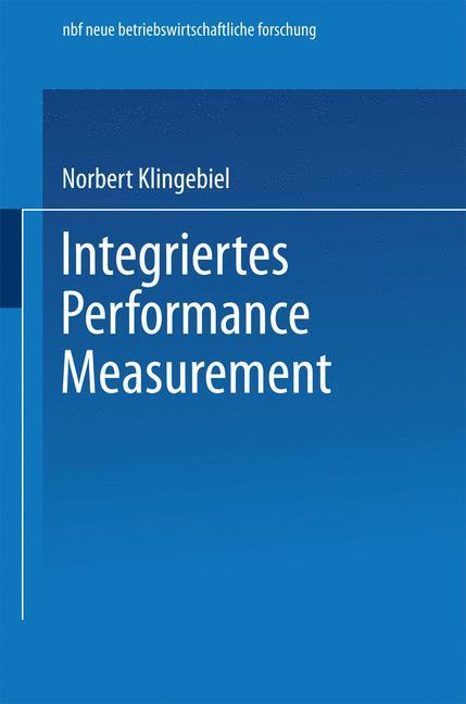 Vorderes Coverbild Integriertes Performance Measurement