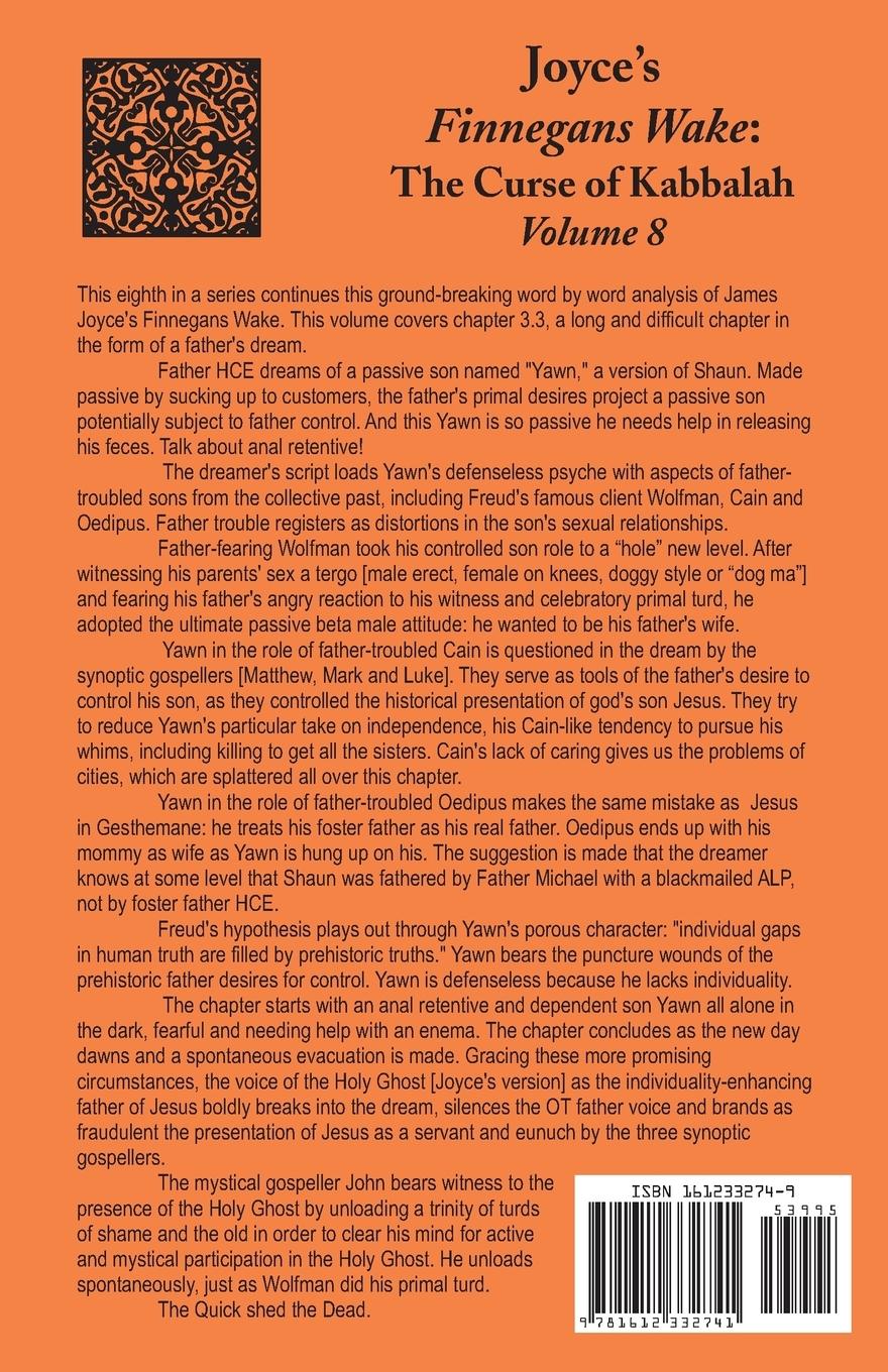 Rückseitencover Joyce's Finnegans Wake