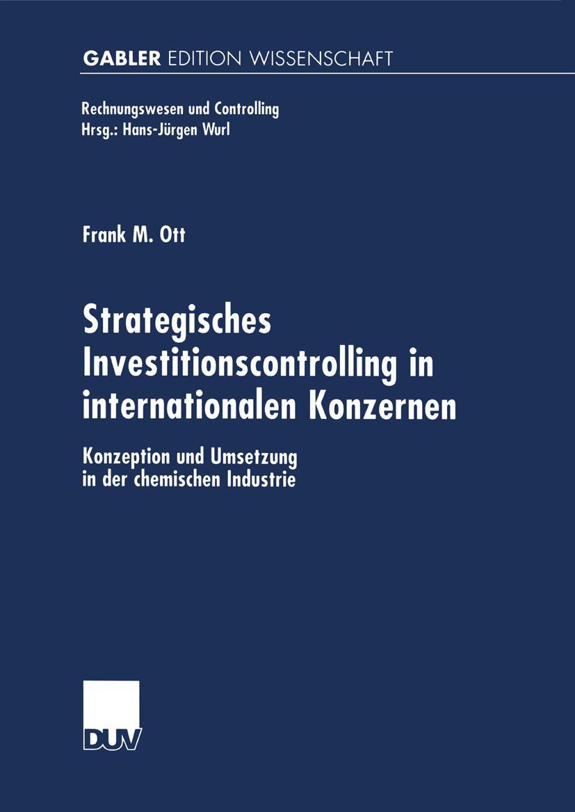 Vorderes Coverbild Strategisches Investitionscontrolling in internationalen Konzernen