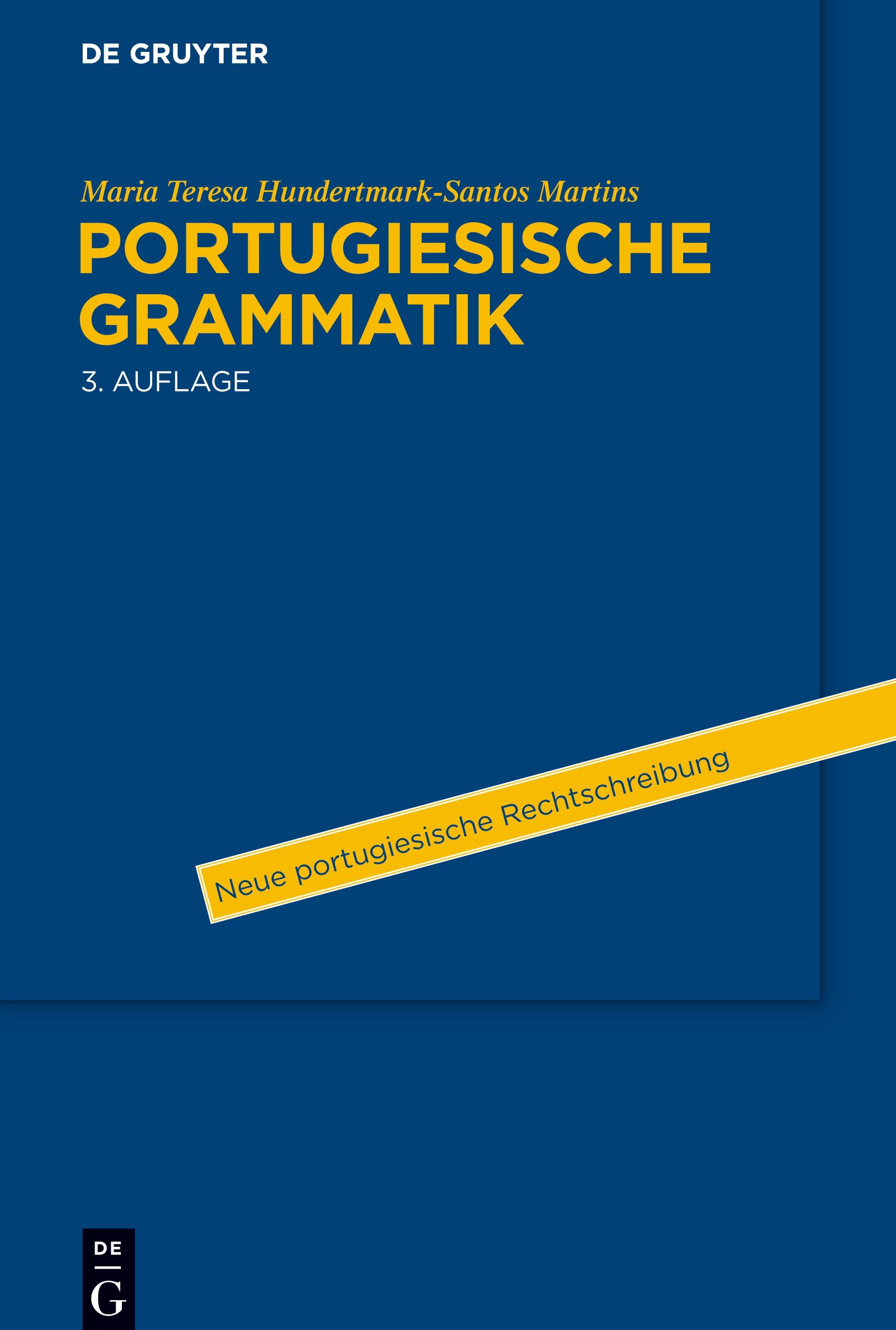 Vorderes Coverbild Portugiesische Grammatik