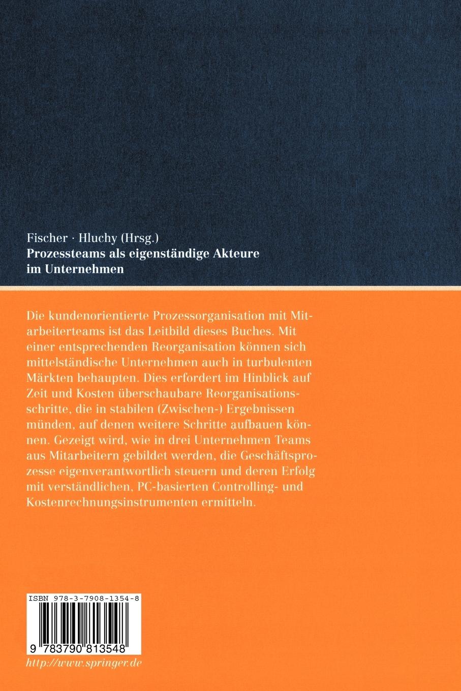 Rückseitencover Prozessteams als eigenständige Akteure im Unternehmen