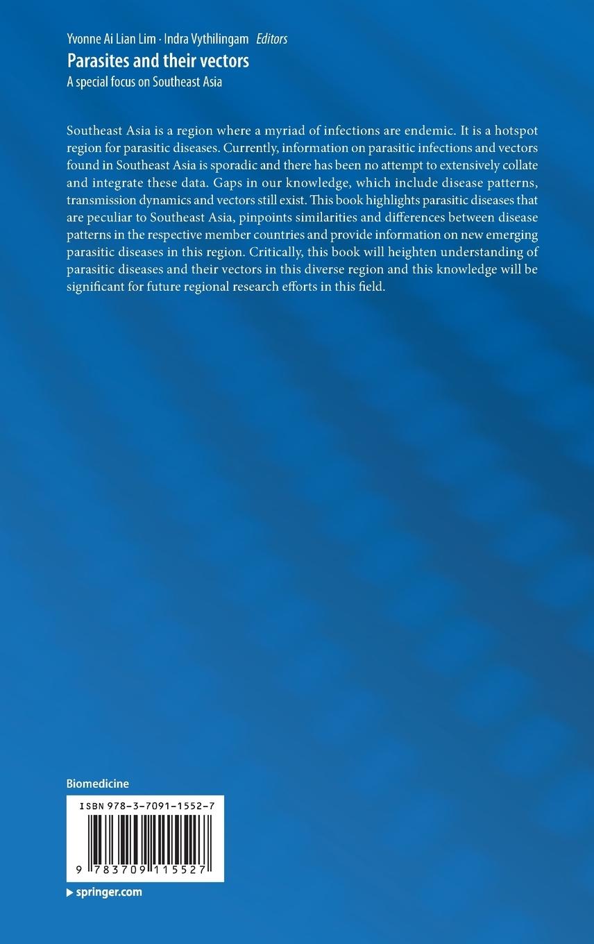 Rückseitencover Parasites and their vectors