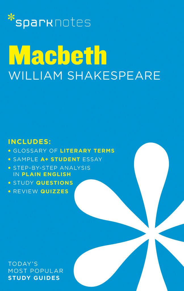Vorderes Coverbild Macbeth Sparknotes Literature Guide
