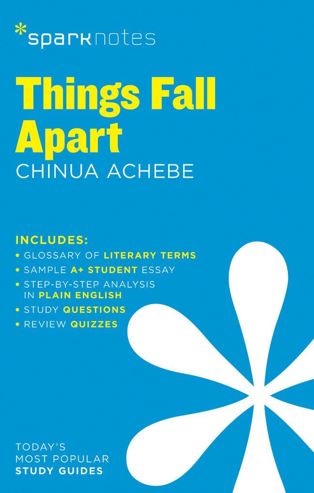 Vorderes Coverbild Things Fall Apart Sparknotes Literature Guide