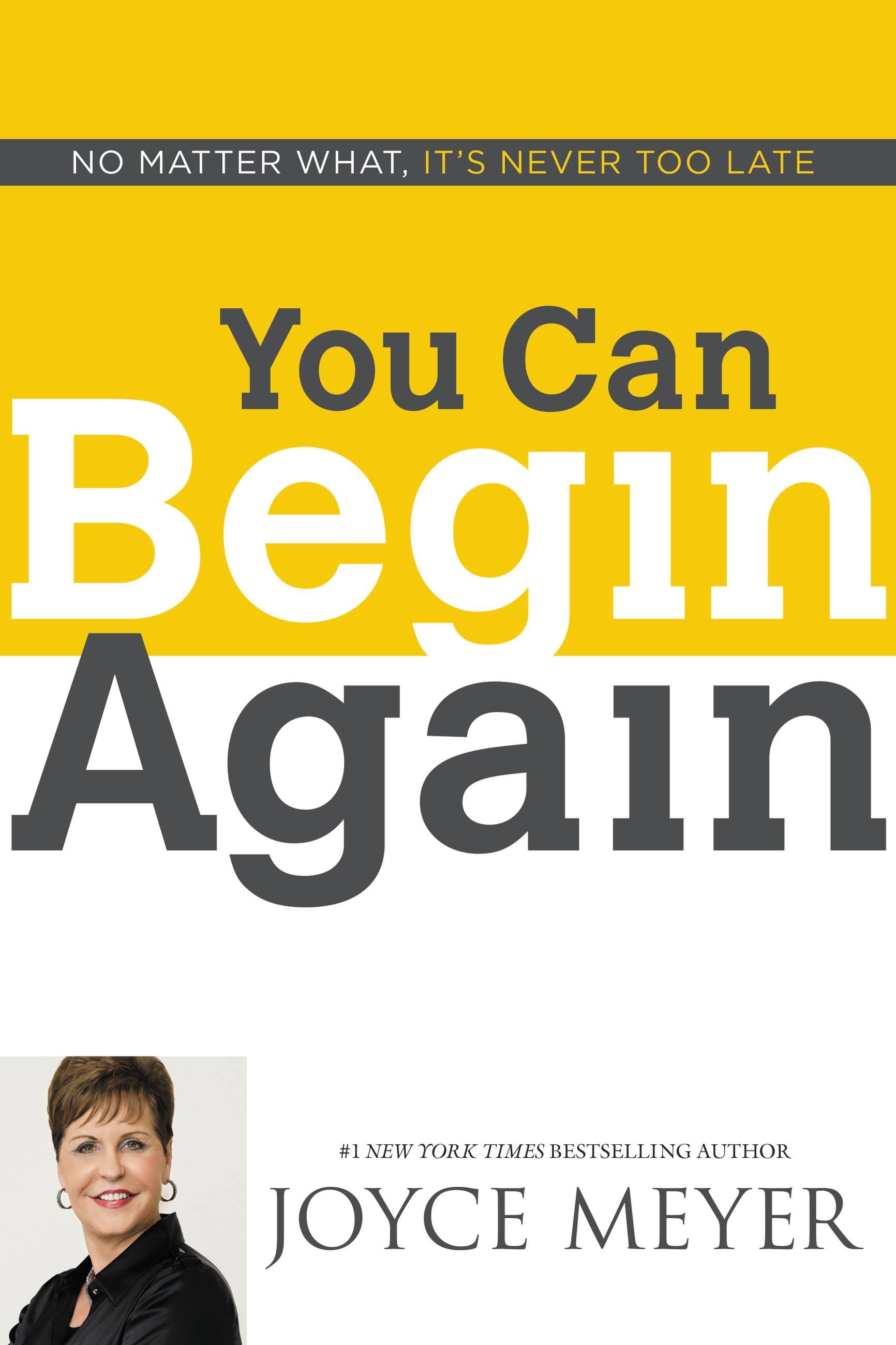 Vorderes Coverbild You Can Begin Again