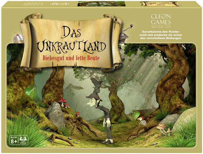 Vorderes Coverbild Das Unkrautland - Diebesgut und fette Beute (Brettspiel)