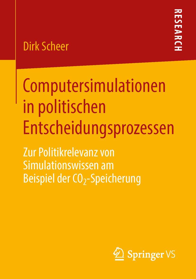 Vorderes Coverbild Computersimulationen in politischen Entscheidungsprozessen
