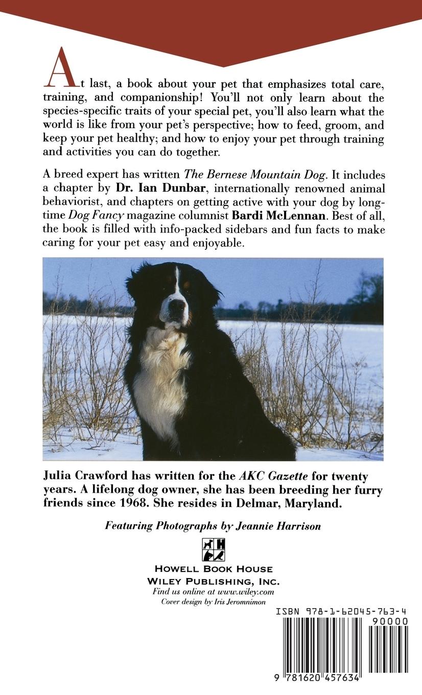 Rückseitencover Bernese Mountain Dog