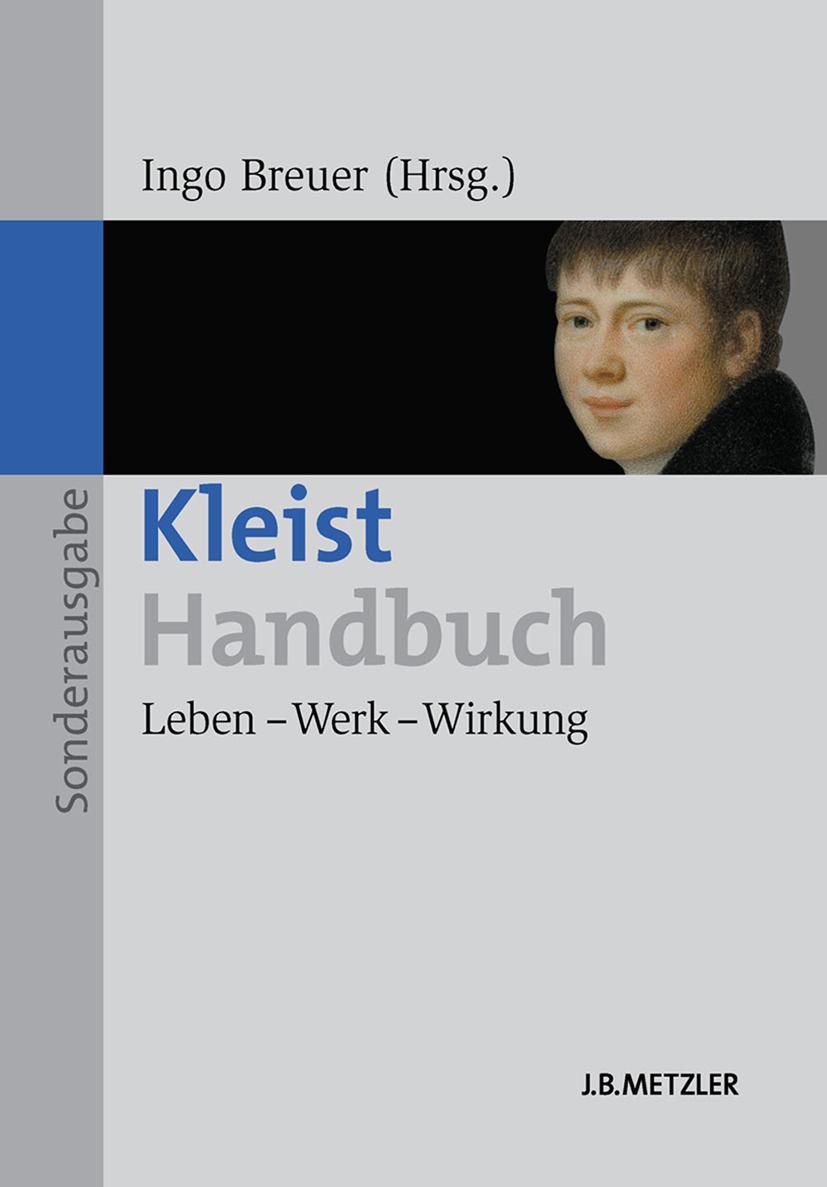Vorderes Coverbild Kleist-Handbuch