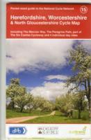 Vorderes Coverbild Herefordshire, Worcestershire & North Gloucestershire Cycle Map