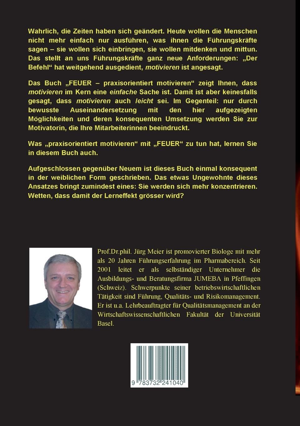 Rückseitencover FEUER