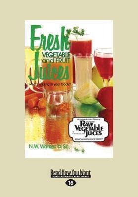 Vorderes Coverbild Fresh Vegetable and Fruit Juices