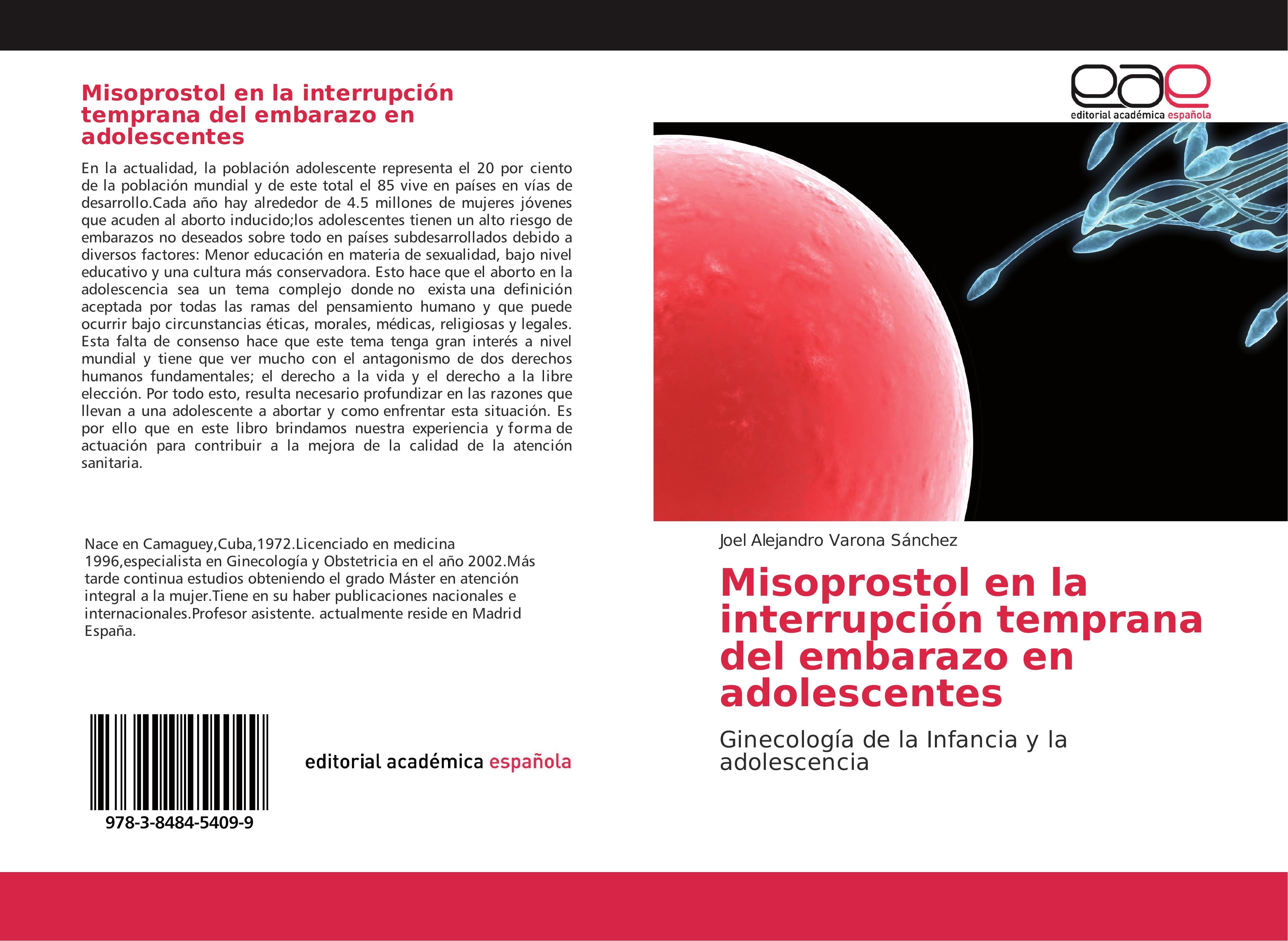 Vorderes Coverbild Misoprostol en la interrupción temprana del embarazo en adolescentes