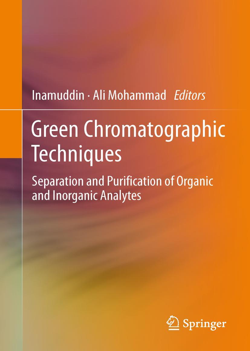 Vorderes Coverbild Green Chromatographic Techniques