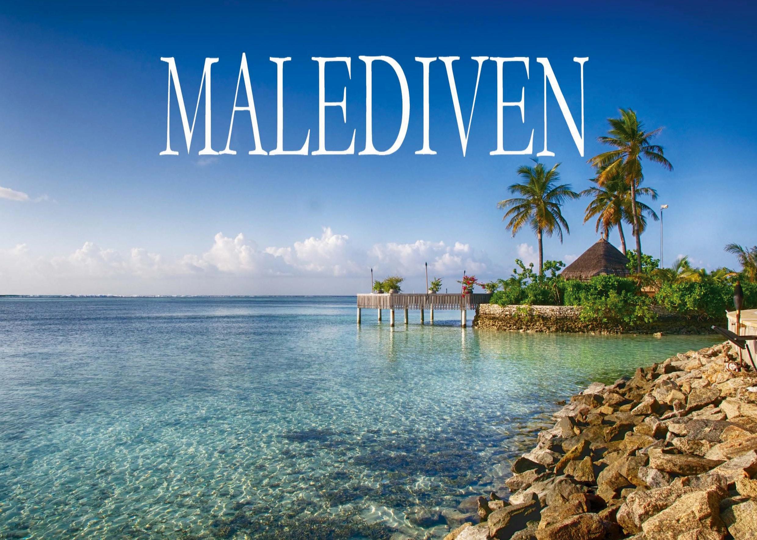 Vorderes Coverbild Die Malediven - Ein kleiner Bildband