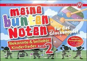 Vorderes Coverbild Meine bunten Noten für das Glockenspiel