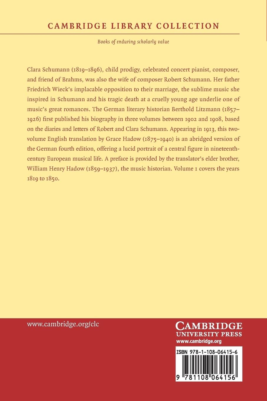 Rückseitencover Clara Schumann