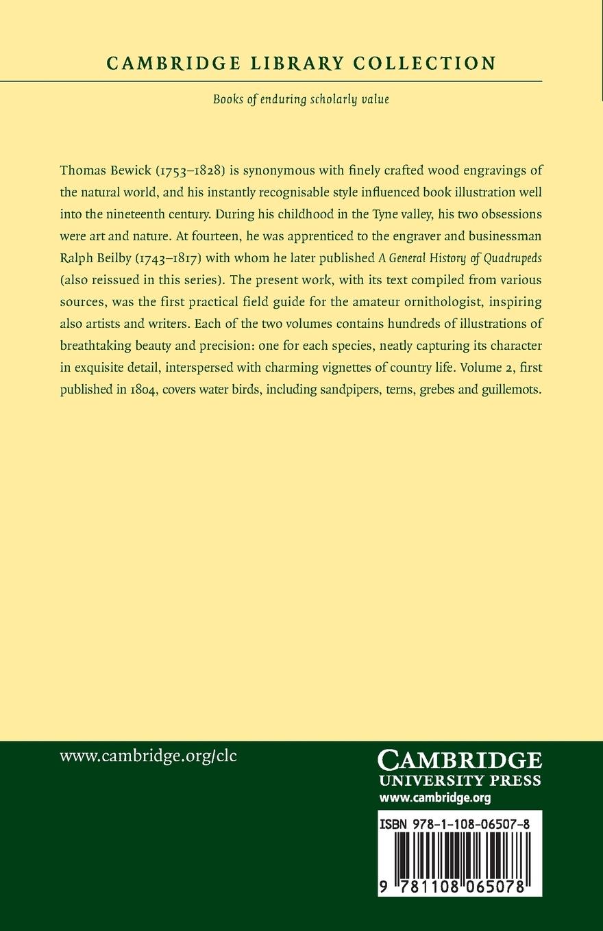 Rückseitencover History of British Birds