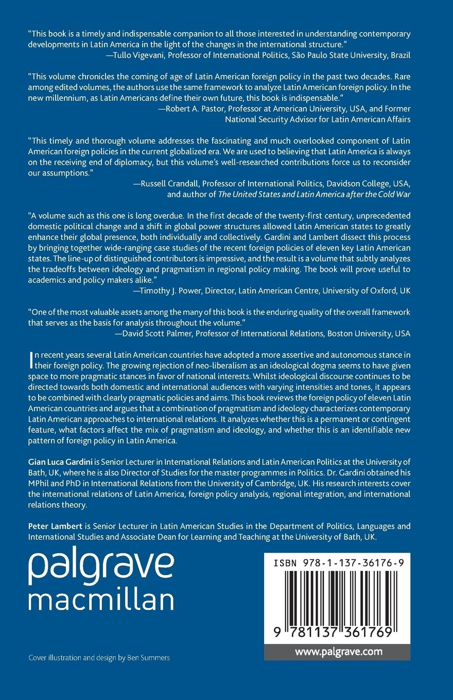 Rückseitencover Latin American Foreign Policies