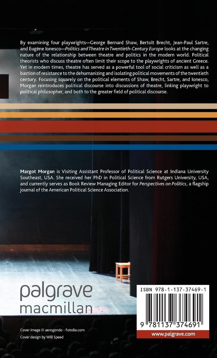 Rückseitencover Politics and Theatre in Twentieth-Century Europe