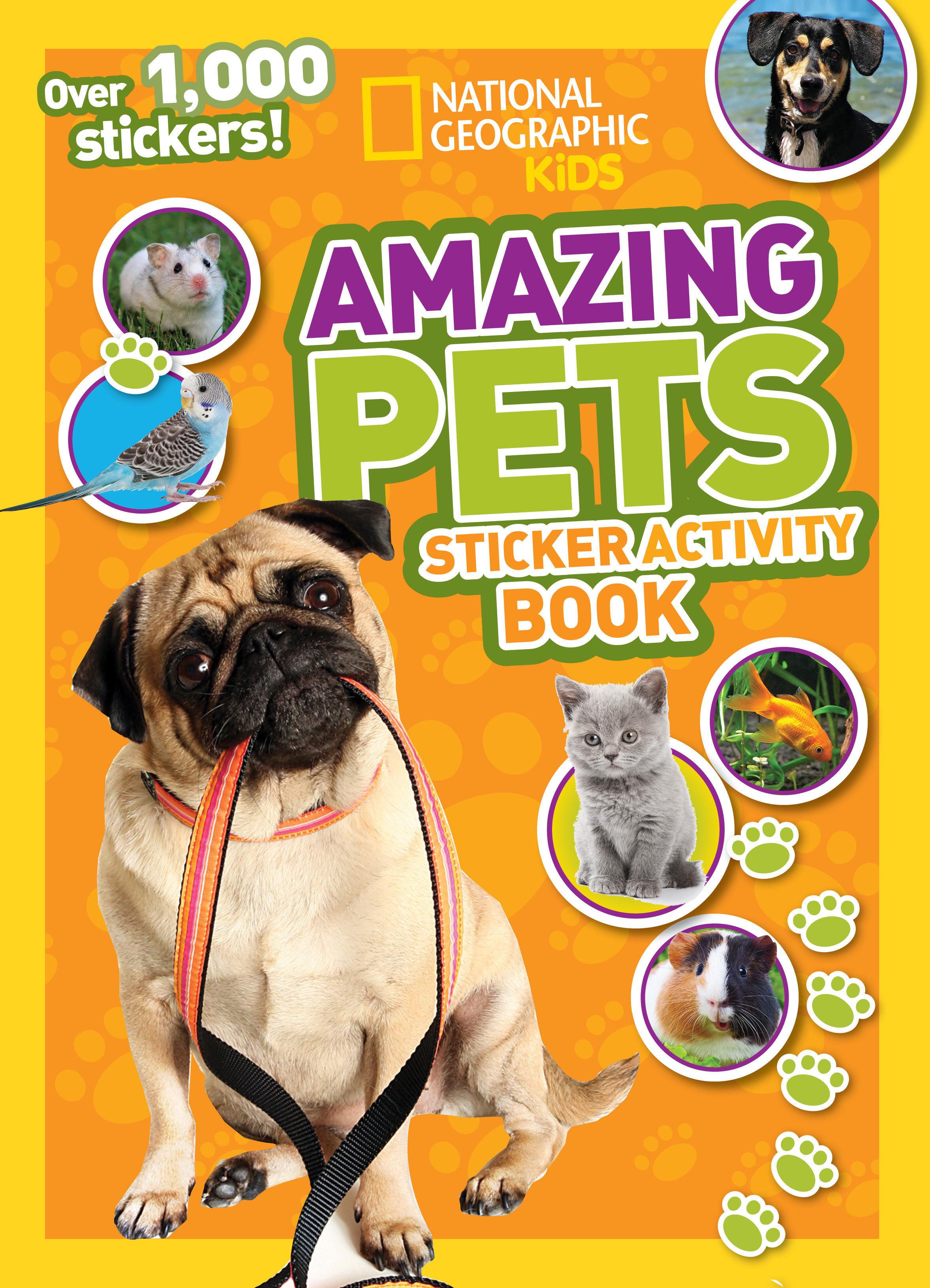 Vorderes Coverbild Amazing Pets Sticker Activity Book