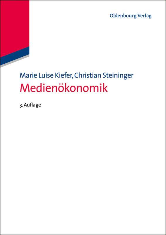 Vorderes Coverbild Medienökonomik