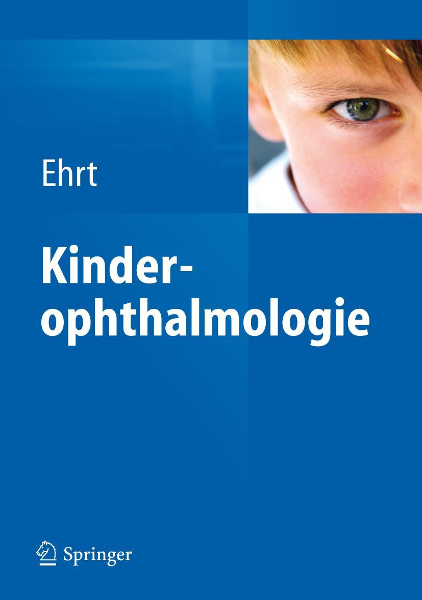 Vorderes Coverbild Kinderophthalmologie