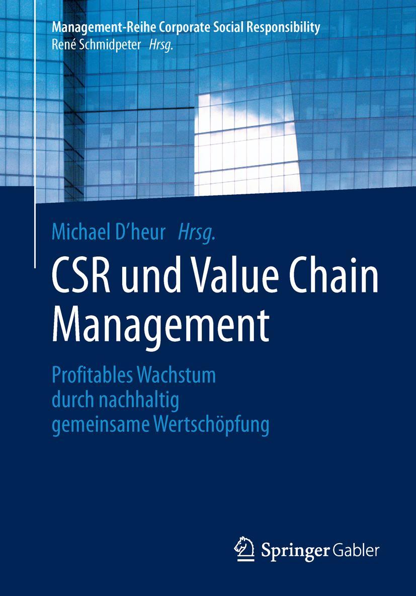 Vorderes Coverbild CSR und Value Chain Management