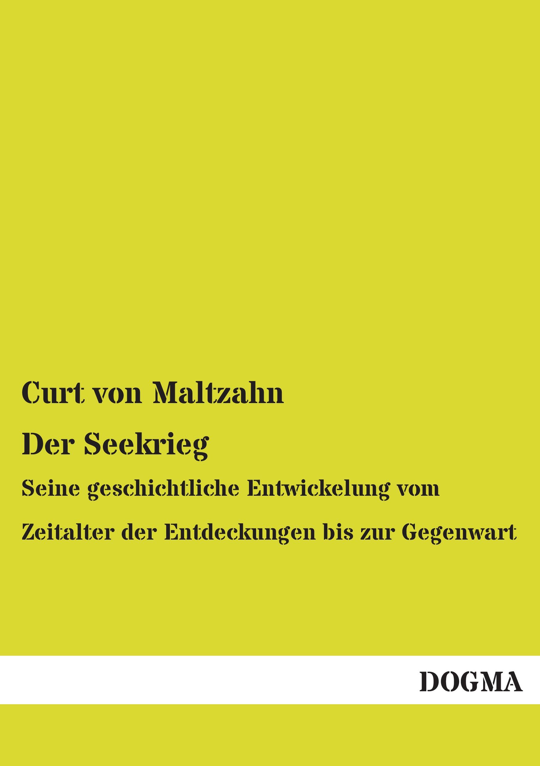 Vorderes Coverbild Der Seekrieg