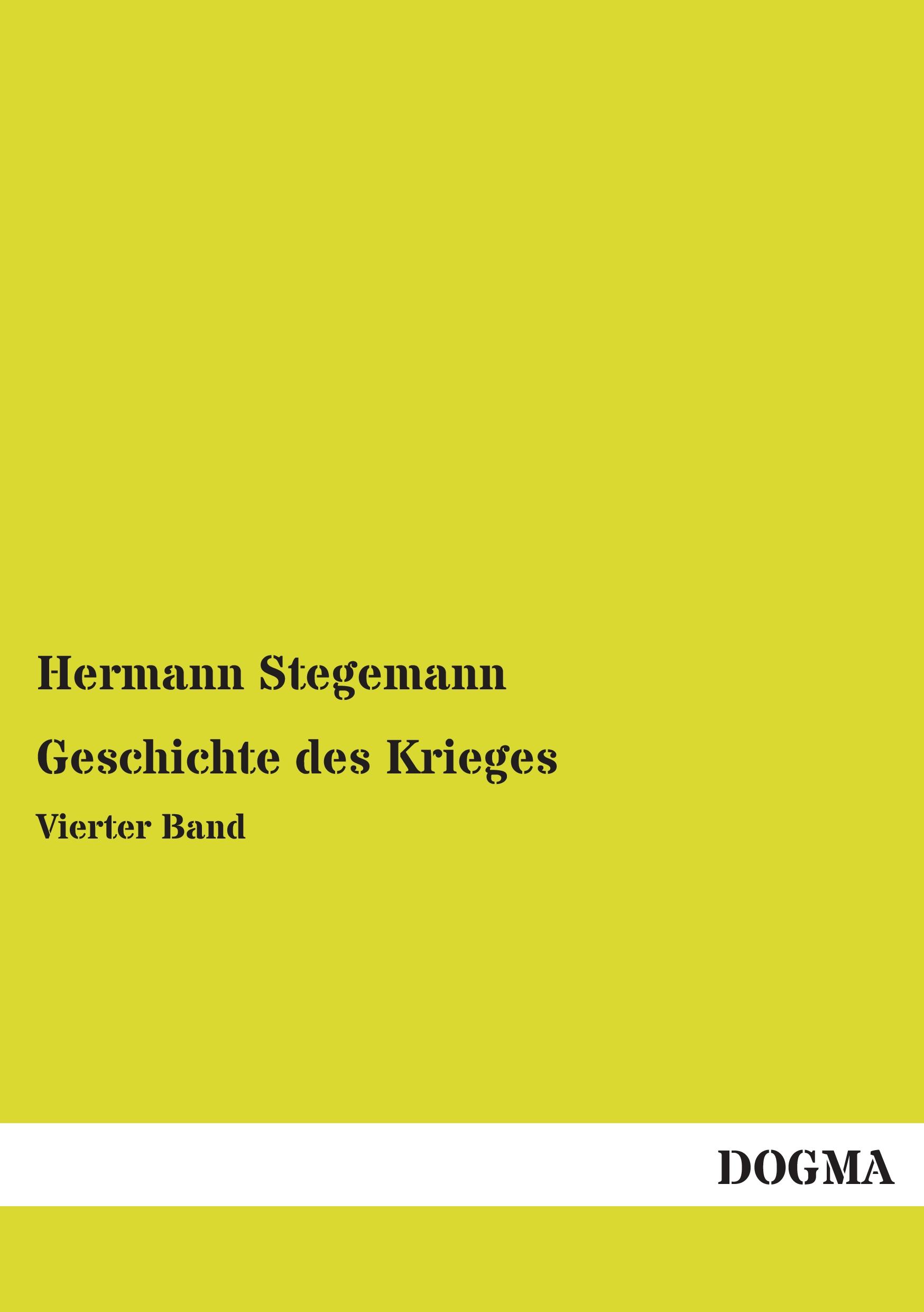 Vorderes Coverbild Geschichte des Krieges