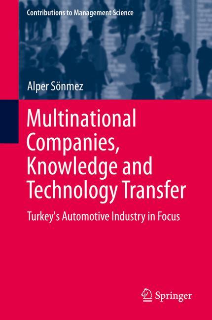 Vorderes Coverbild Multinational Companies, Knowledge and Technology Transfer
