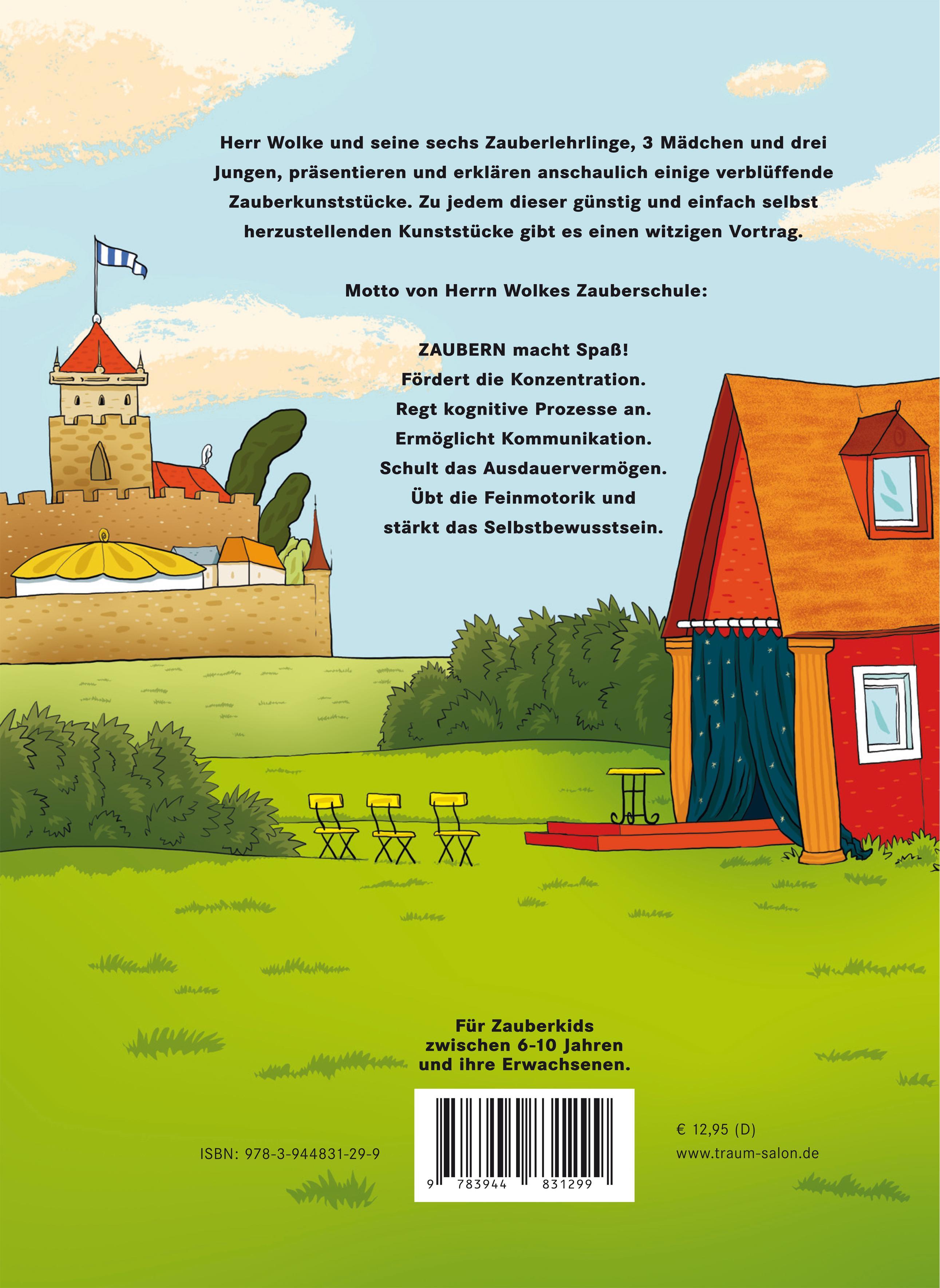 Rückseitencover Herr Wolkes Zauberschule