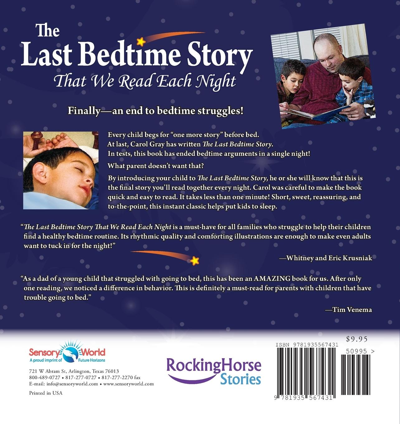 Rückseitencover The Last Bedtime Story