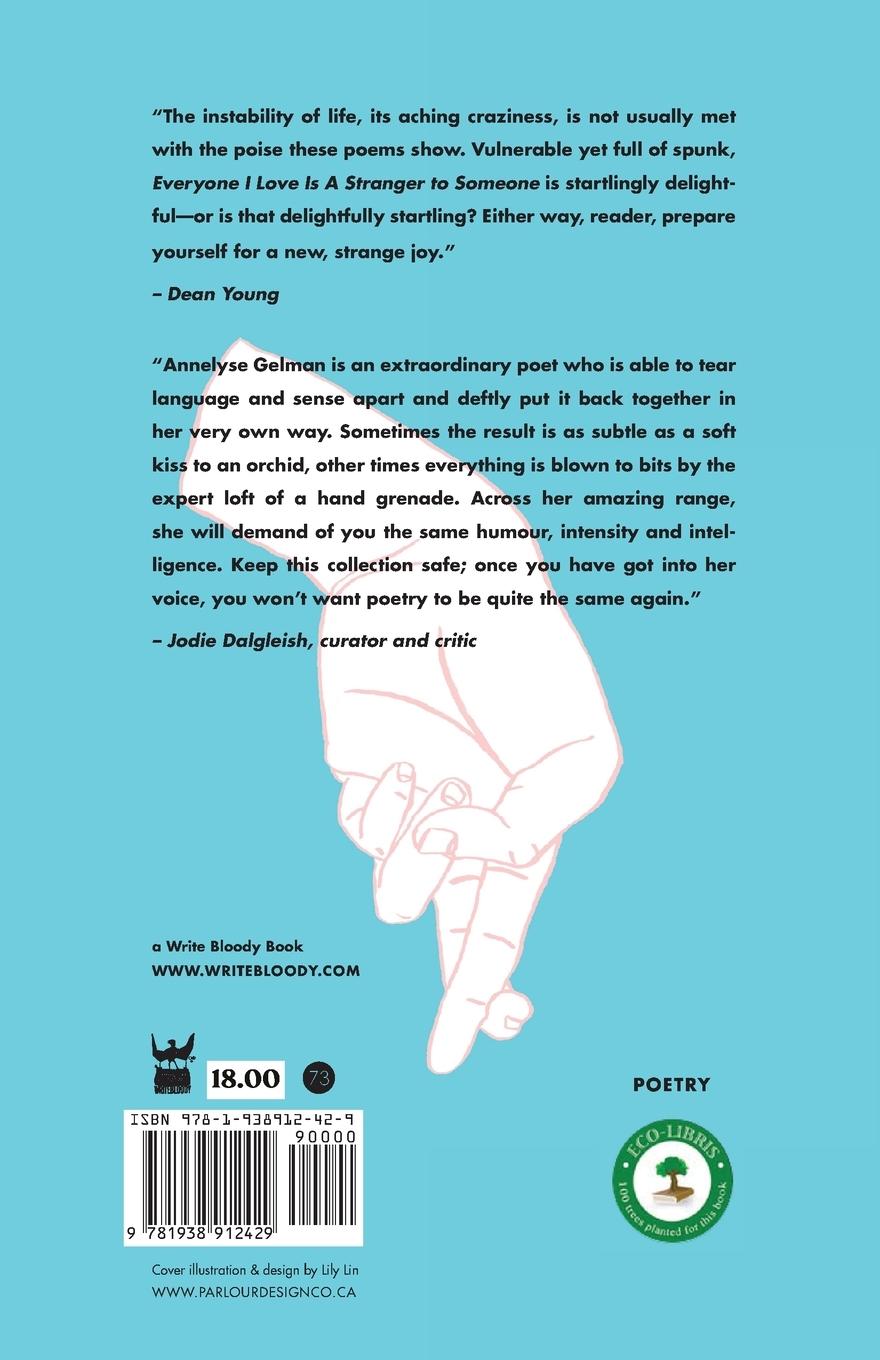 Rückseitencover Everyone I Love Is a Stranger to Someone