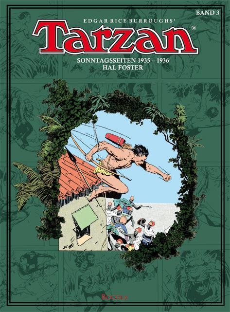 Vorderes Coverbild Tarzan Sonntagsseiten 03. 1935 - 1936