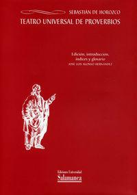 Vorderes Coverbild Teatro universal de proverbios