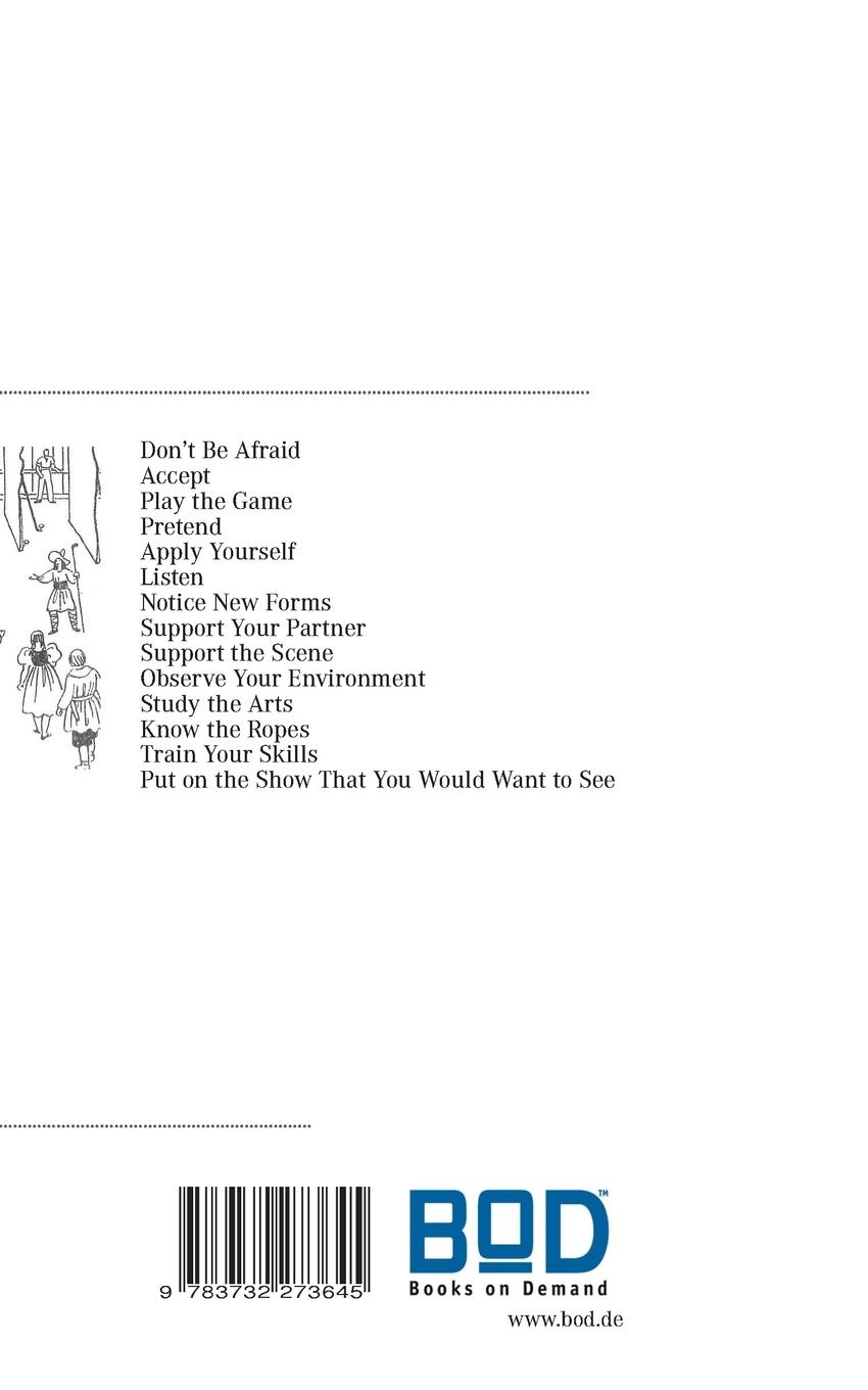 Rückseitencover Fourteen Pearls of Wisdom for Improvisational Actors