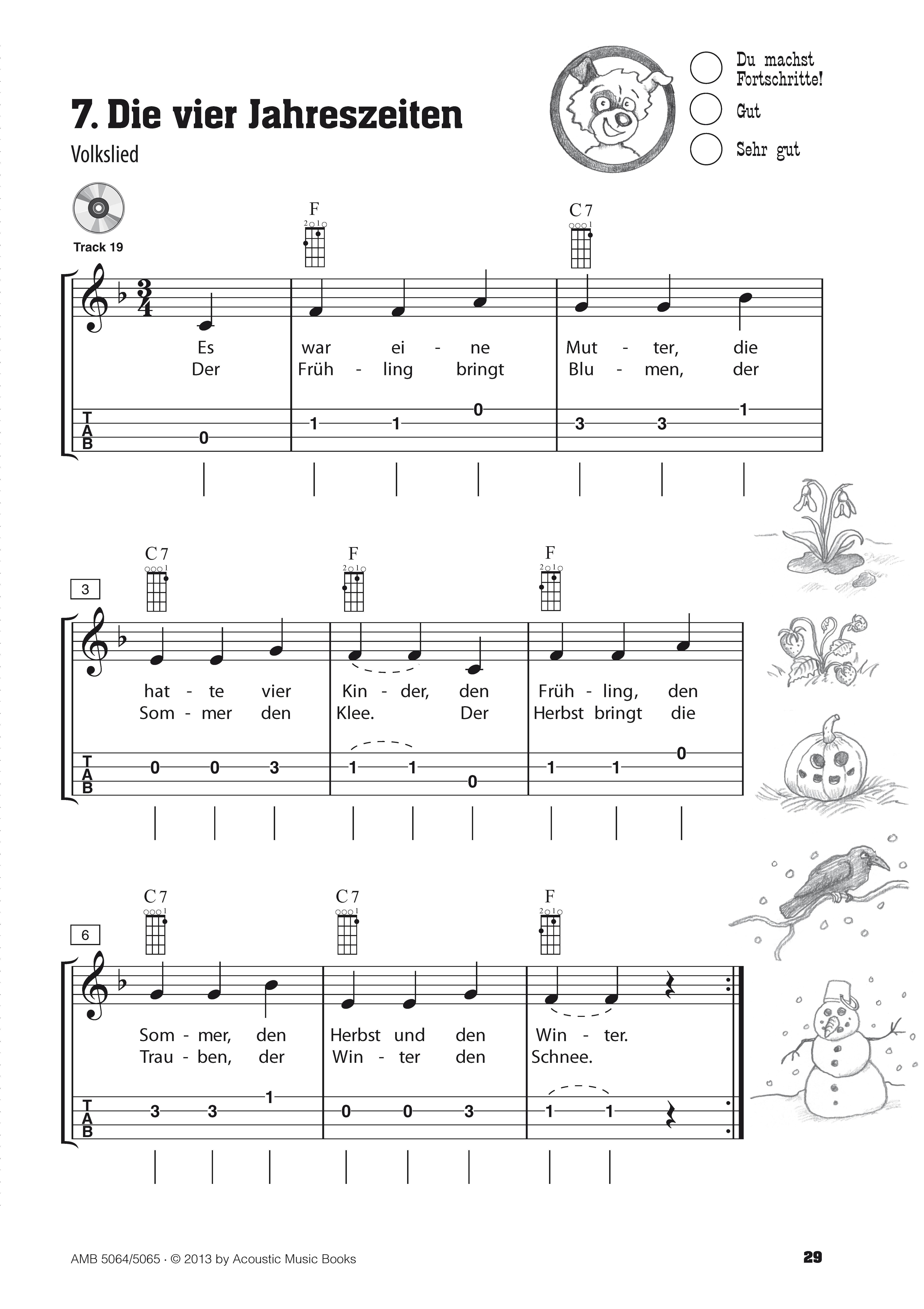 Beispielinhalt (Bild) Komm, wir spielen Ukulele!