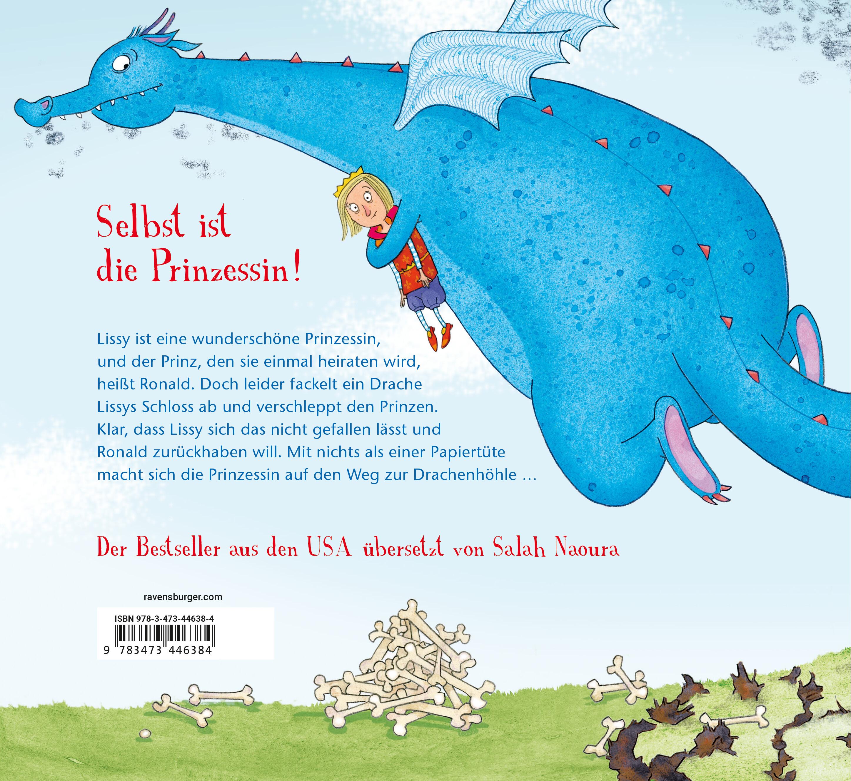 Rückseitencover Die Prinzessin in der Tüte