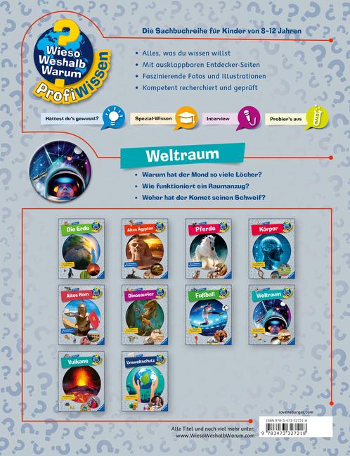 Beispielinhalt (Bild) Wieso? Weshalb? Warum? ProfiWissen: Weltraum (Band 6)