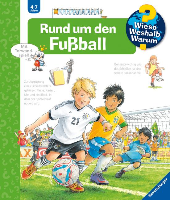 Vorderes Coverbild Wieso? Weshalb? Warum?, Band 35: Rund um den Fußball