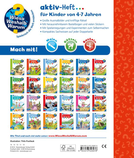 Beispielinhalt (Bild) Wieso? Weshalb? Warum? aktiv-Heft: Fußball