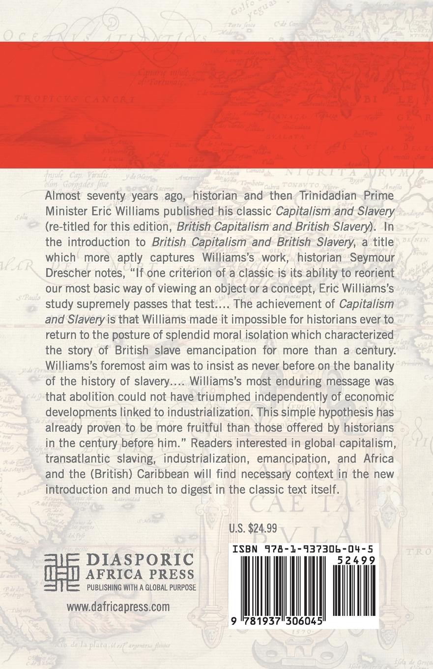 Rückseitencover British Capitalism and British Slavery