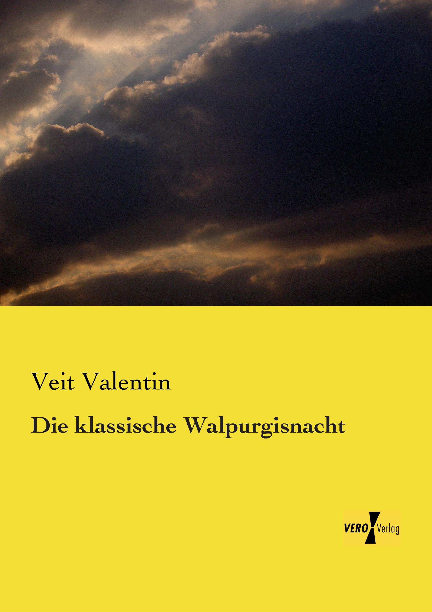 Vorderes Coverbild Die klassische Walpurgisnacht