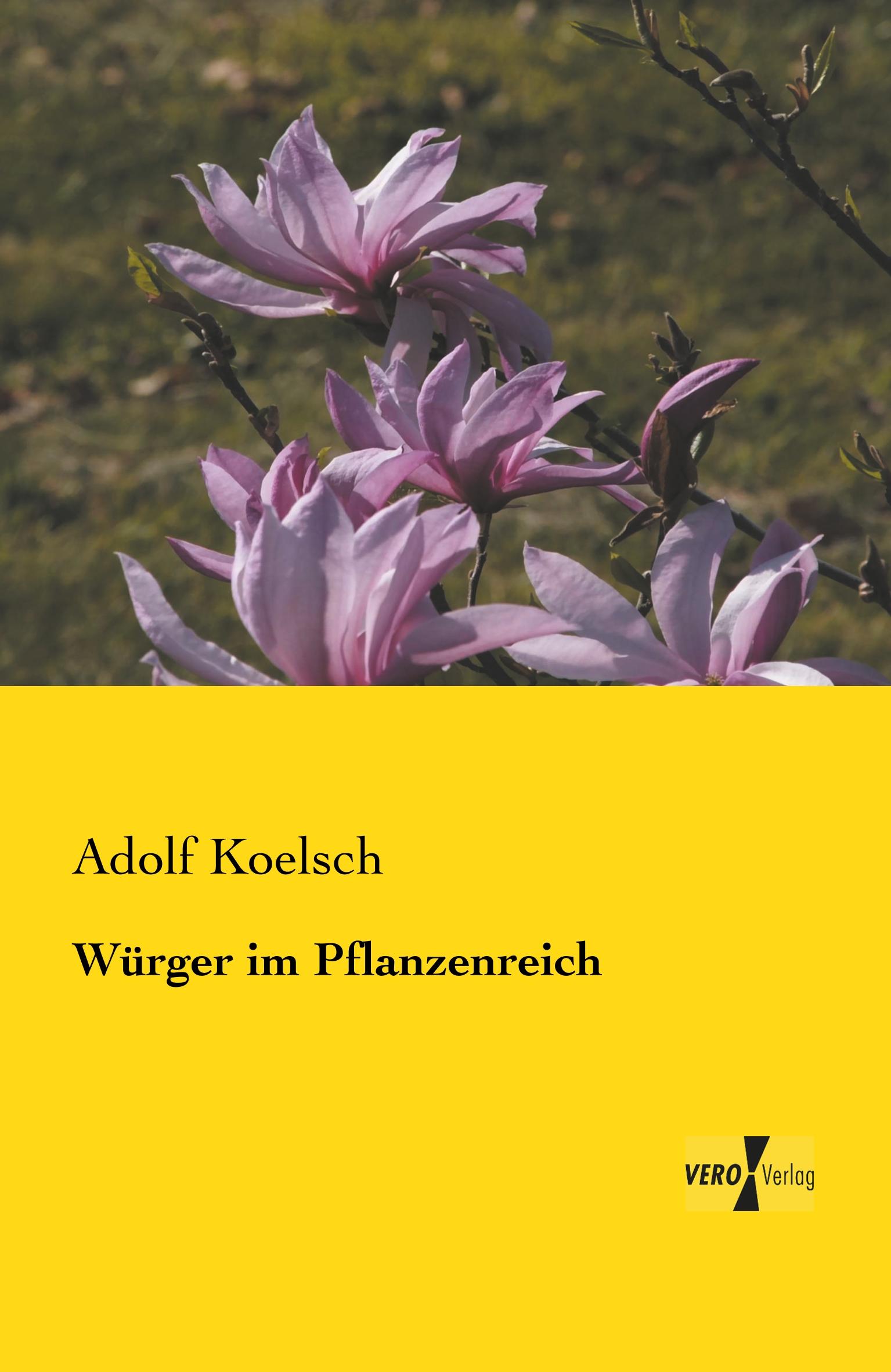 Vorderes Coverbild Würger im Pflanzenreich