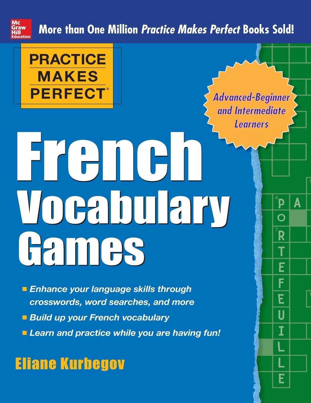 Vorderes Coverbild Practice Makes Perfect French Vocabulary Games