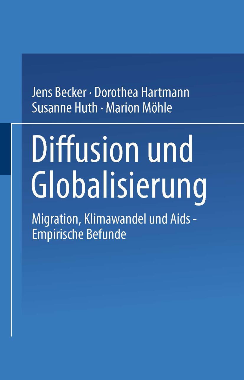 Vorderes Coverbild Diffusion und Globalisierung