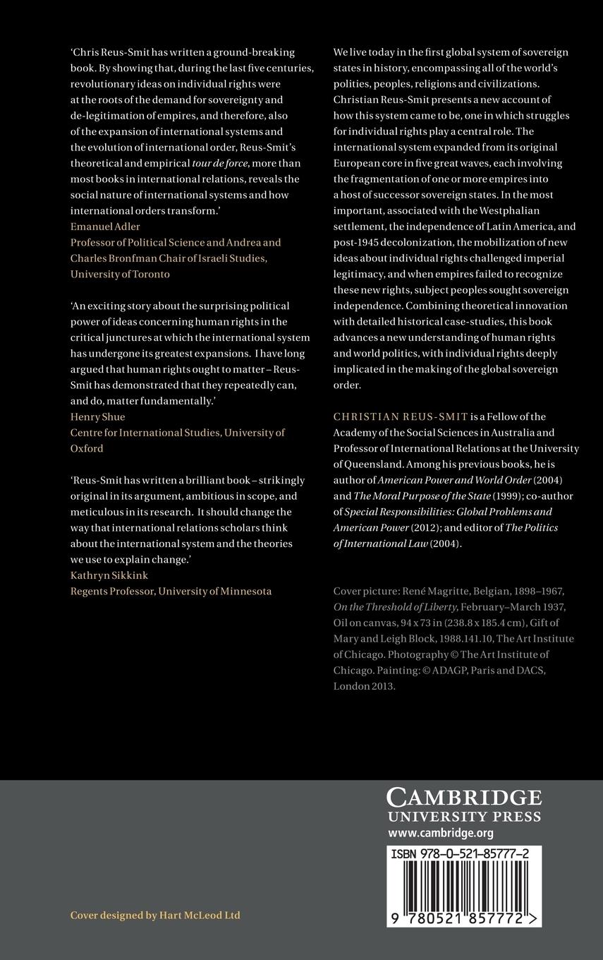 Rückseitencover Individual Rights and the Making of the International System